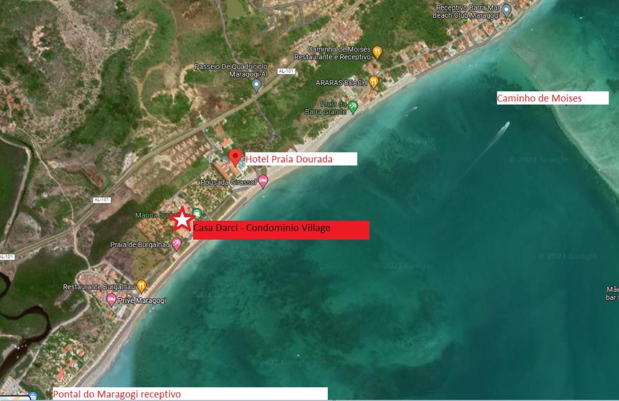 Casa Darci - Beira-Mar, No Condominio Village ماراغوغي المظهر الخارجي الصورة